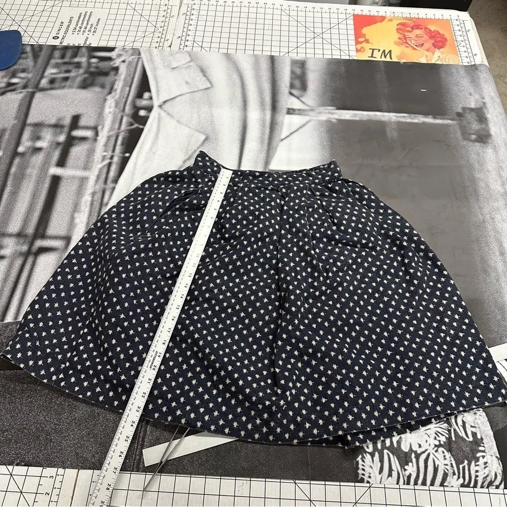 Anthropologie Movint sz large linen skirt A18